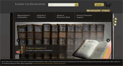 Desktop Screenshot of lexikon-und-enzyklopaedie.de