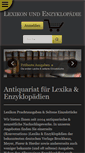 Mobile Screenshot of lexikon-und-enzyklopaedie.de