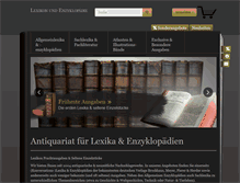 Tablet Screenshot of lexikon-und-enzyklopaedie.de